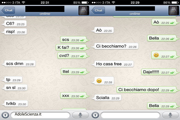 Uso dello smart-linguaggio: adolescenti e pre-adolescenti a confronto